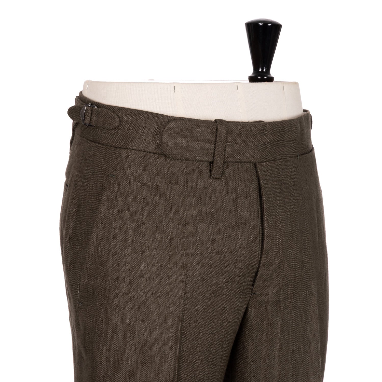 Edizione Speciale: Trousers "Sirenuse" made of Irish Linen - purely handmade